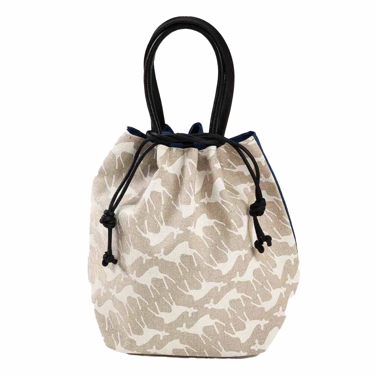 麻・リネンのポシェットや巾着