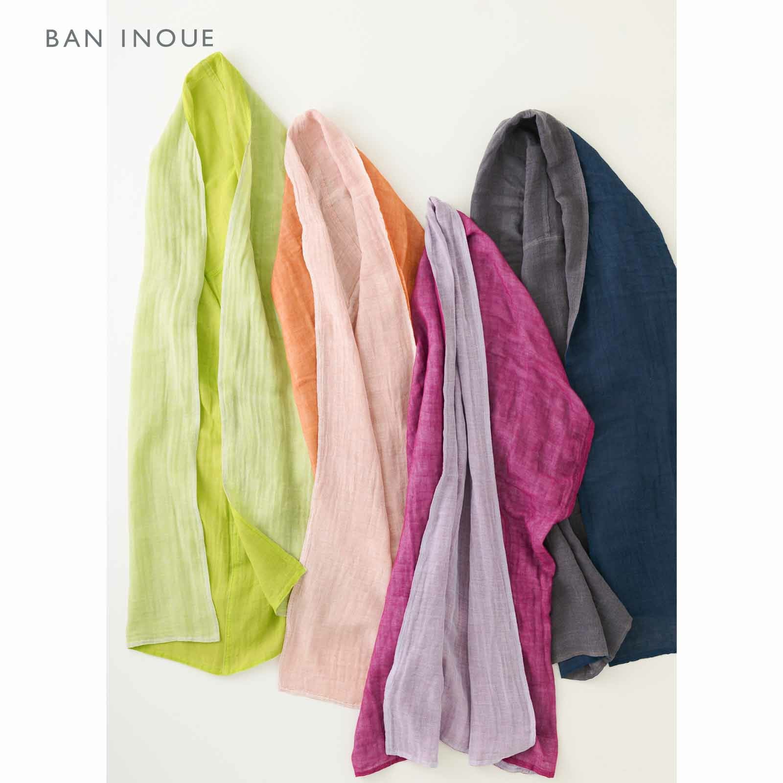 幡 BAN INOUE☆かやショールベスト（ロング） かやショールベスト / 蚊帳の日常着｜BAN INOUE 公式