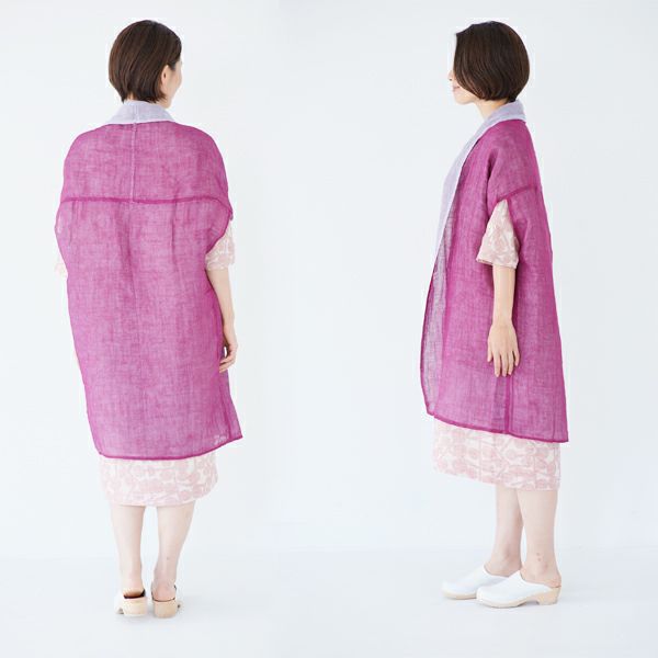かやショールベスト / 蚊帳の日常着｜BAN INOUE 公式