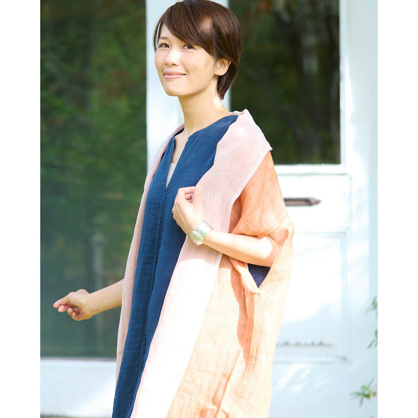 かやショールベスト / 蚊帳の日常着｜BAN INOUE 公式