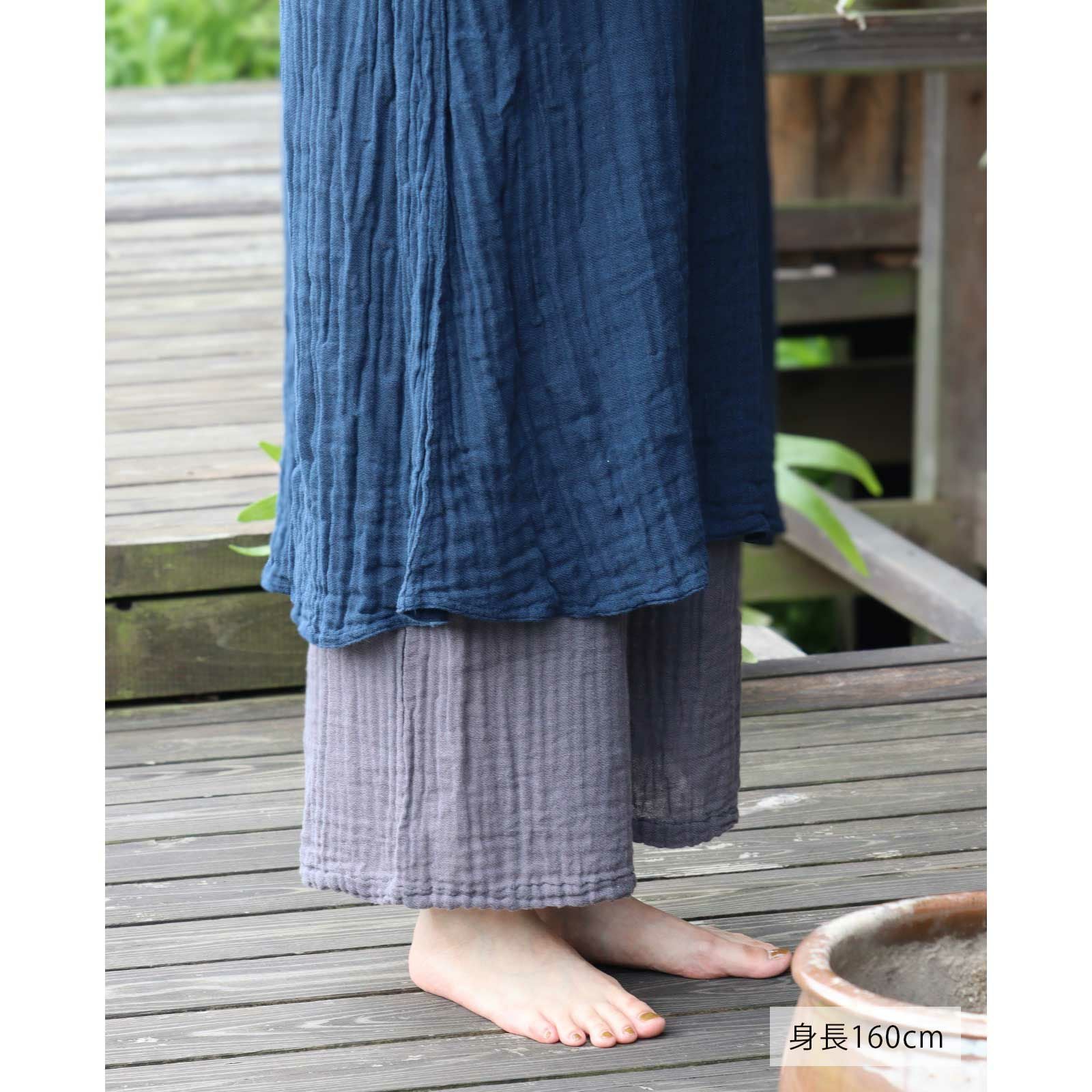かやレイヤードパンツ / 蚊帳の日常着｜BAN INOUE 公式