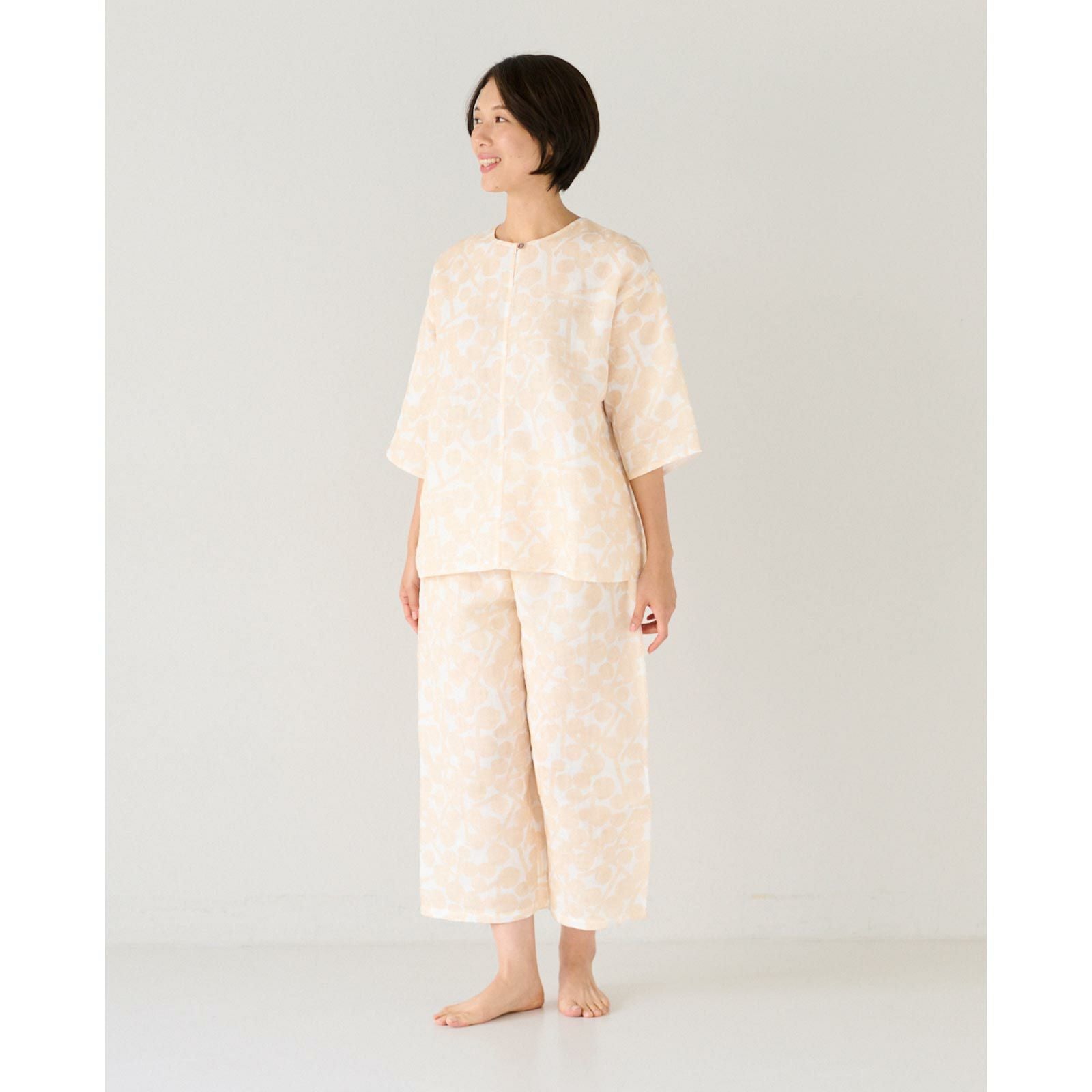 お買い得‼️綿100% 日本製奈良　かやパジャマ つるばみ BAN INOUE美品 かやパジャマセット / 蚊帳の日常着｜BAN INOUE 公式