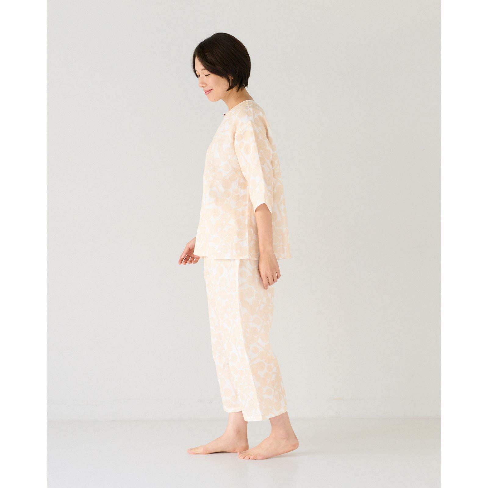 お買い得‼️綿100% 日本製奈良　かやパジャマ つるばみ BAN INOUE美品 かやパジャマセット / 蚊帳の日常着｜BAN INOUE 公式