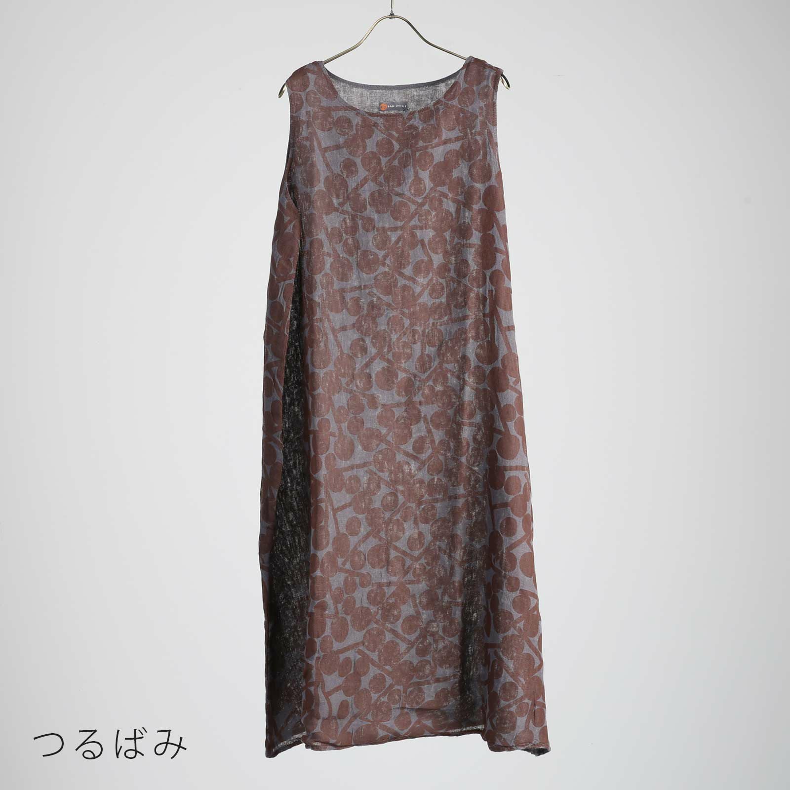 かやキノミノースリーブワンピース / 蚊帳の日常着｜BAN INOUE 公式