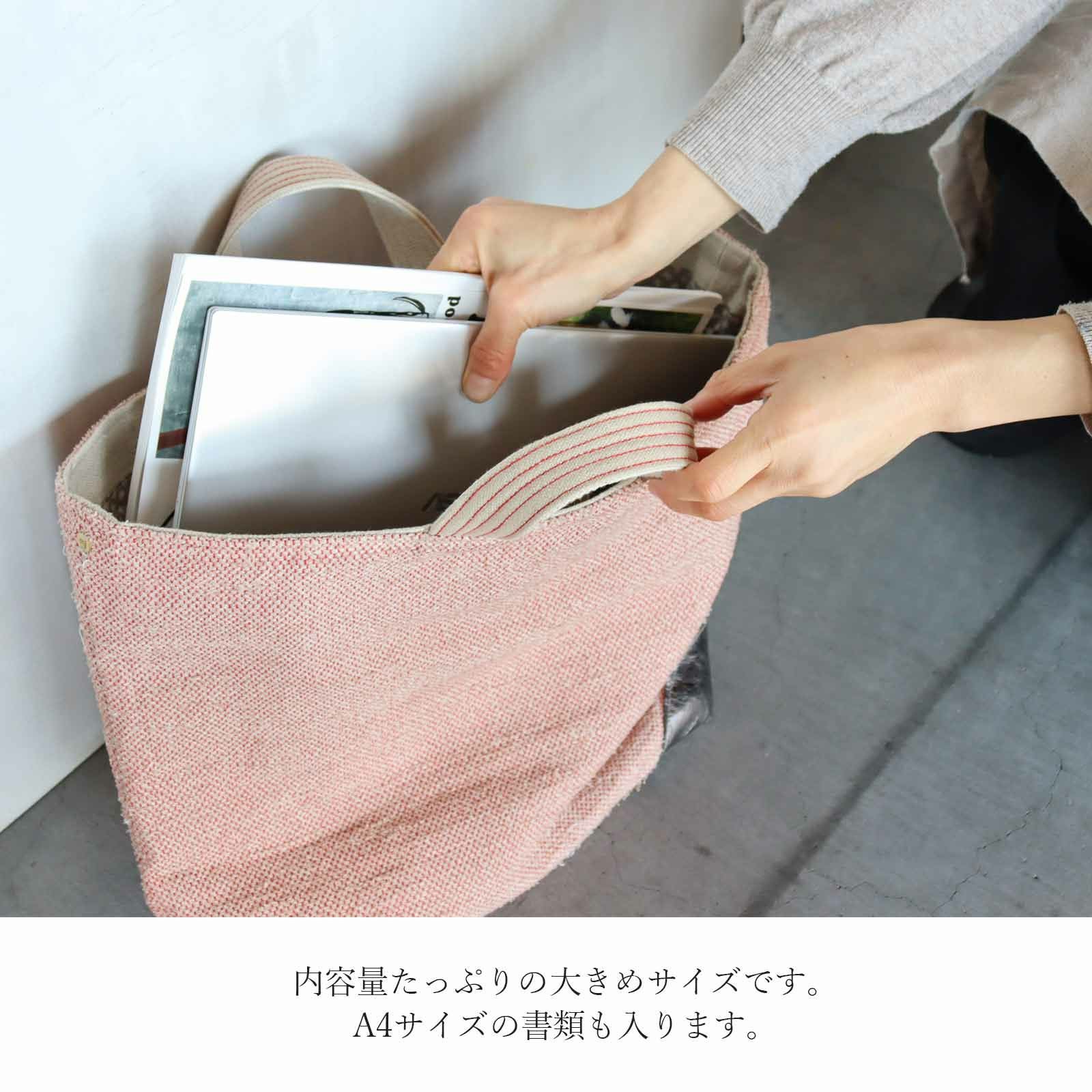 かや裂き織トートバッグ｜BAN INOUE