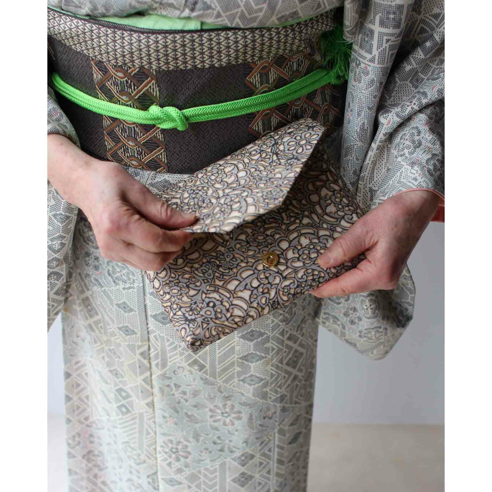 花紋数寄屋袋｜BAN INOUE