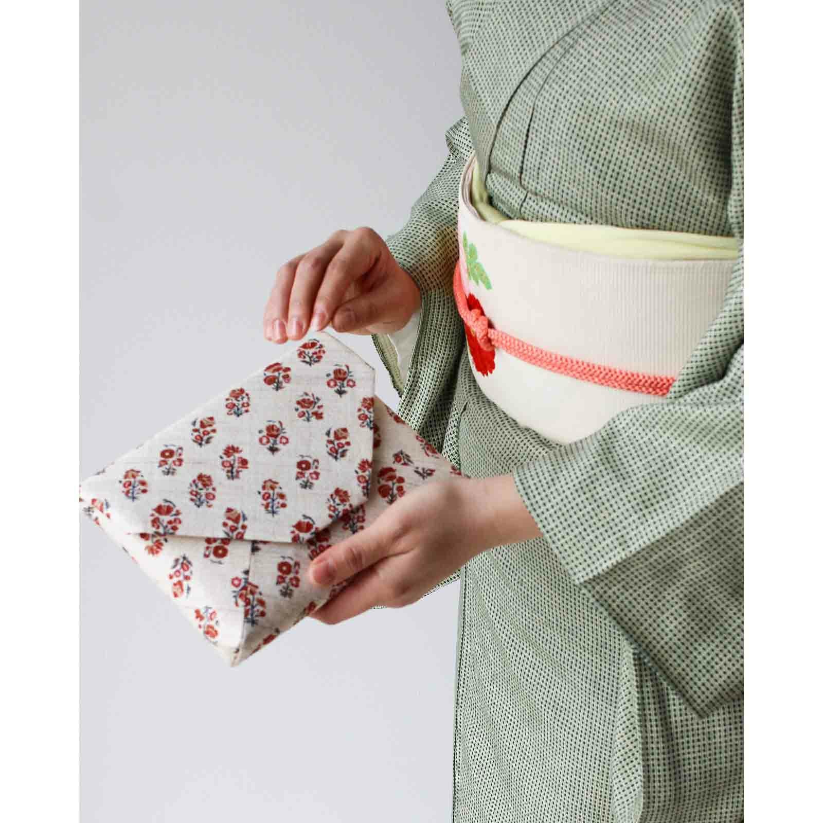 花紋数寄屋袋｜BAN INOUE