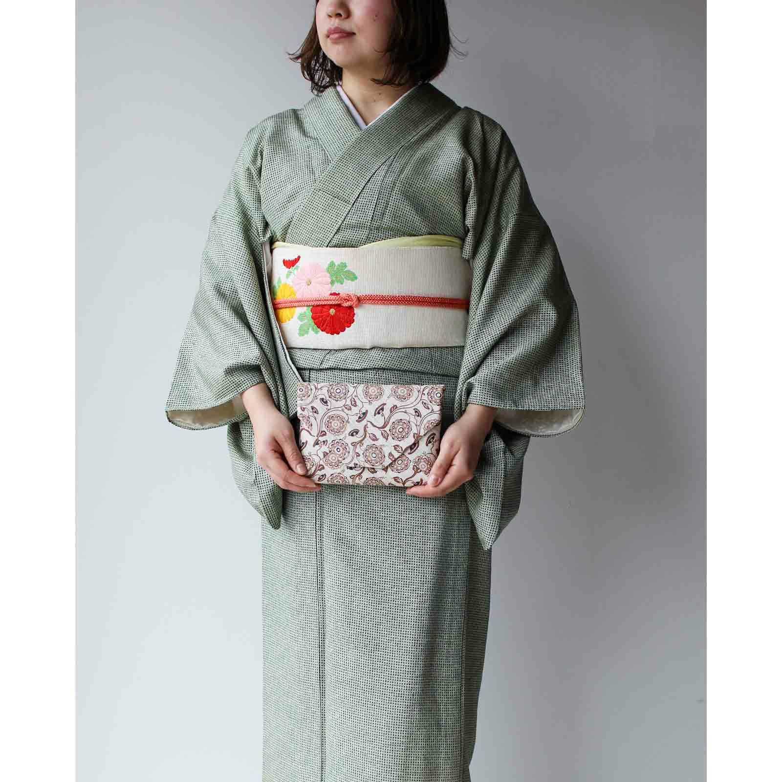 花紋数寄屋袋｜BAN INOUE