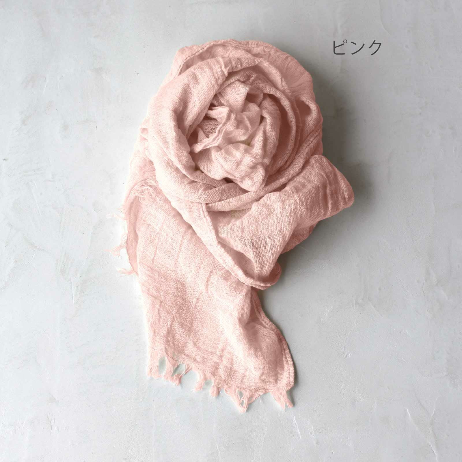 数量限定】スラブの蚊帳ショール｜BAN INOUE 公式