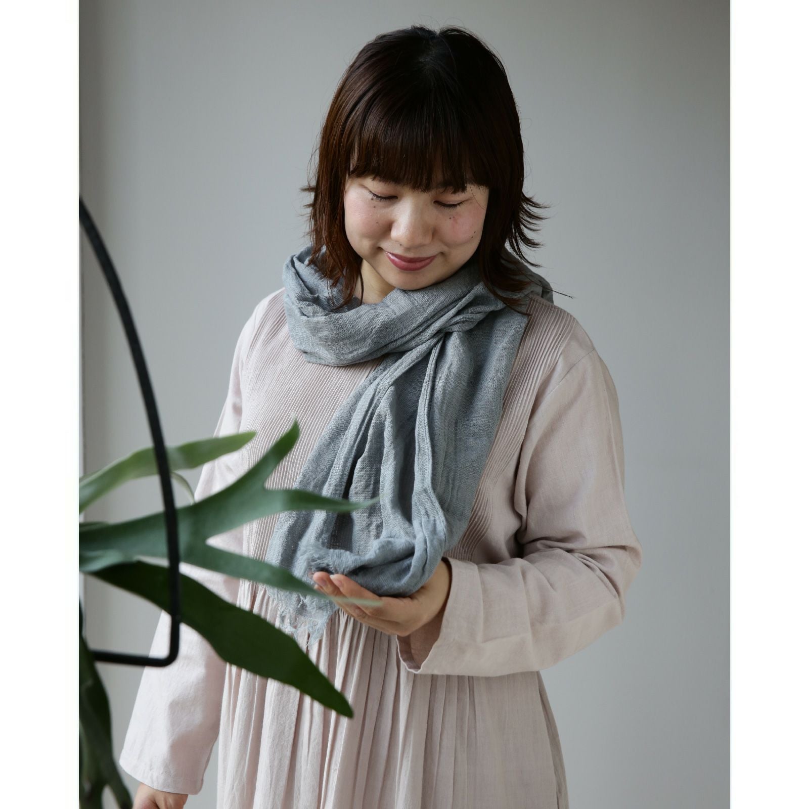 数量限定】スラブの蚊帳ショール｜BAN INOUE 公式