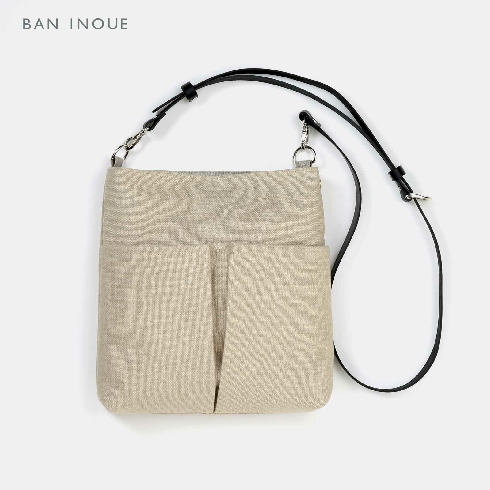 リネンハンプのショルダーバッグ｜BAN INOUE