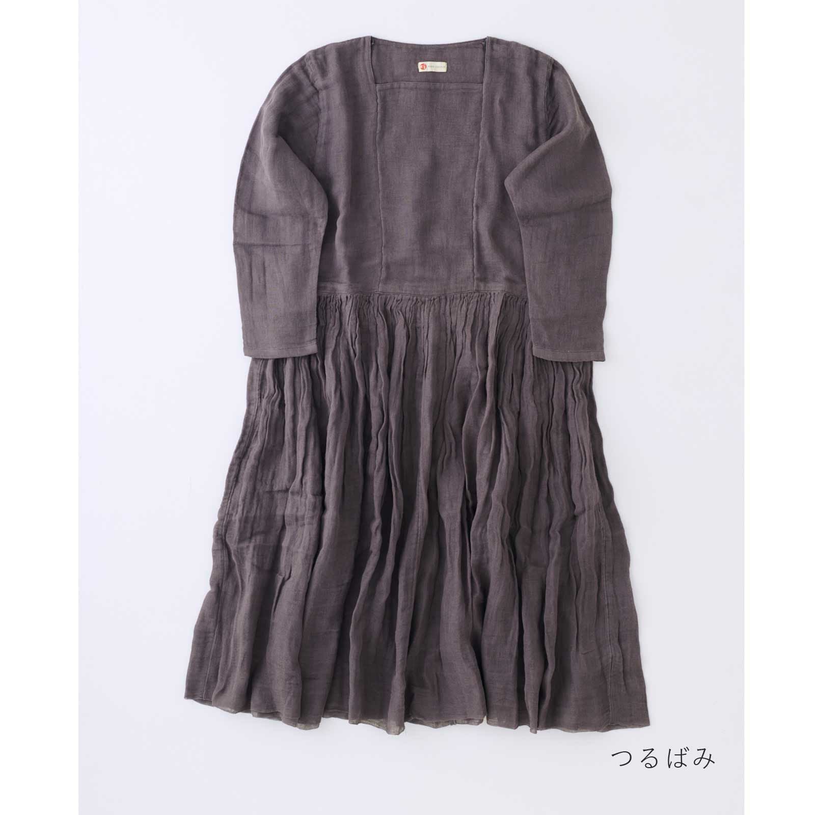 キ*キ様 イエナ　　ギャザーBZ IENA LA BOUCLE ストライプギャザーワンピース（ワンピース）｜IENA