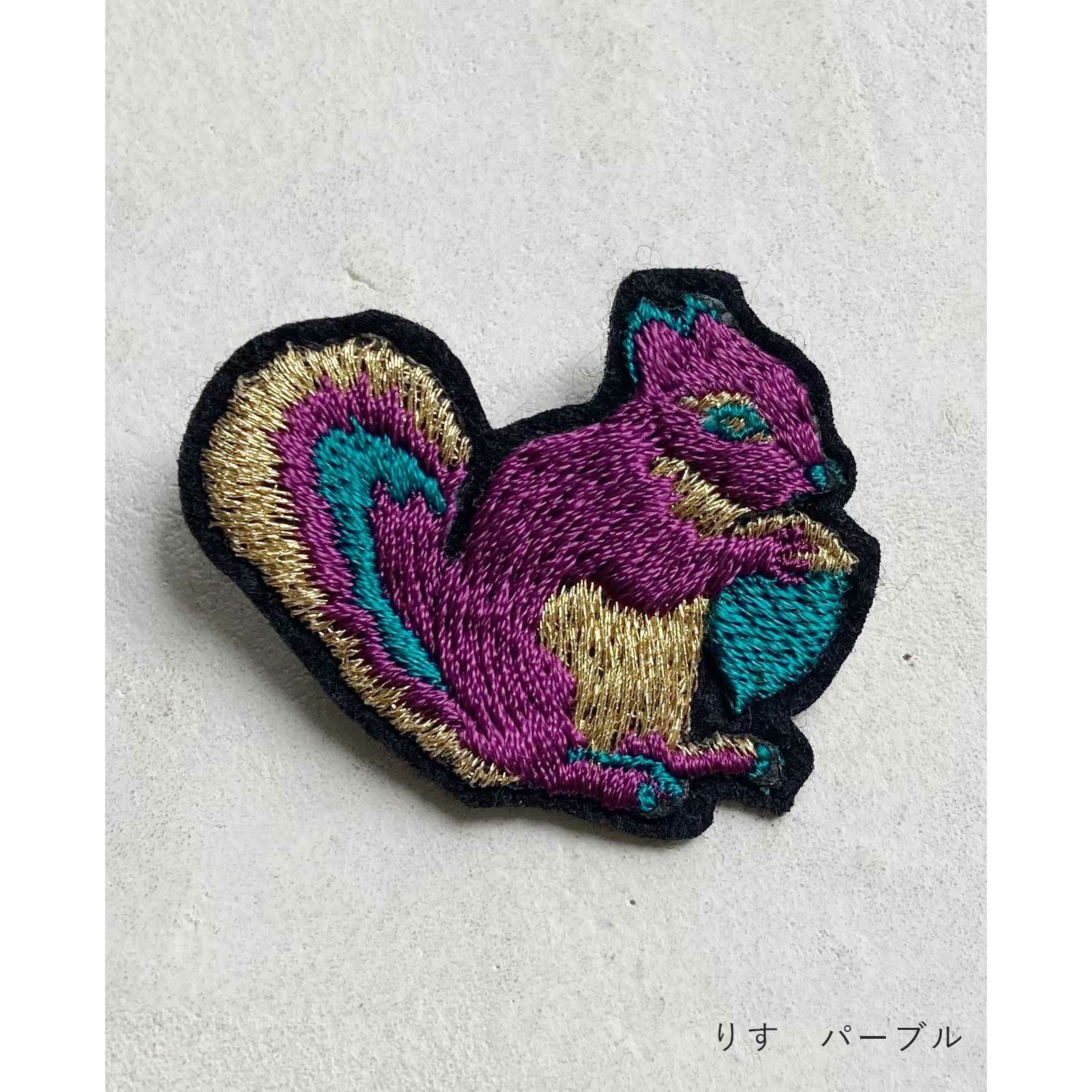 限定】刺繍ブローチ｜BAN INOUE