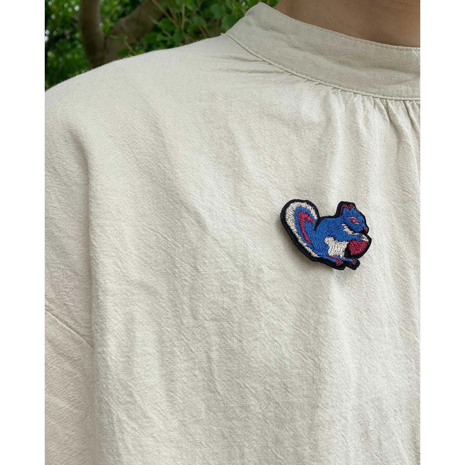 限定】刺繍ブローチ｜BAN INOUE