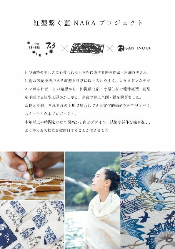 紅型名刺入れ｜河瀨直美コラボ｜BAN INOUE