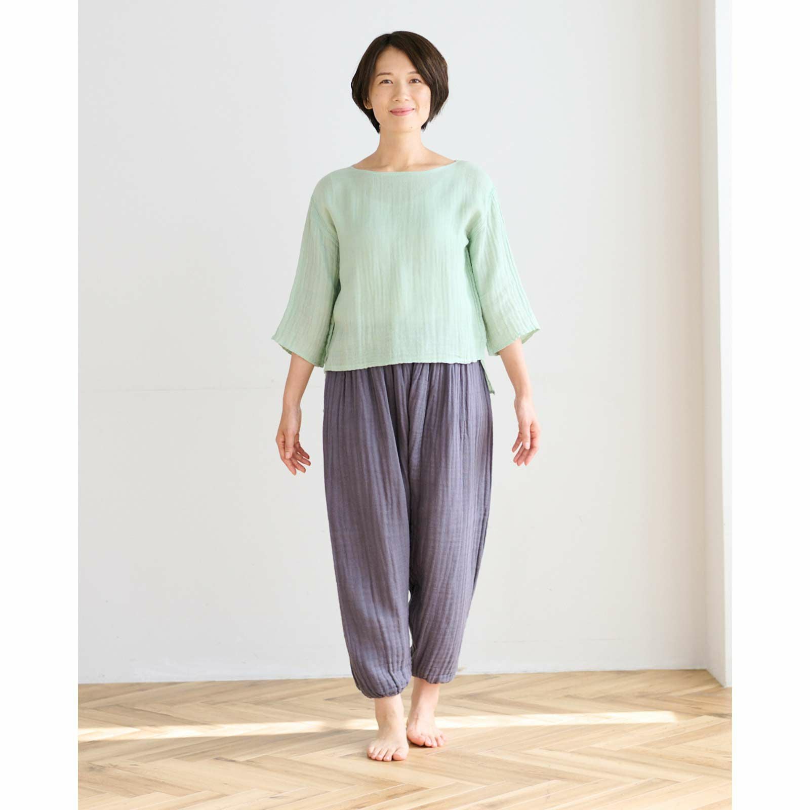 新かやモンペパンツ / 蚊帳の日常着｜BAN INOUE 公式