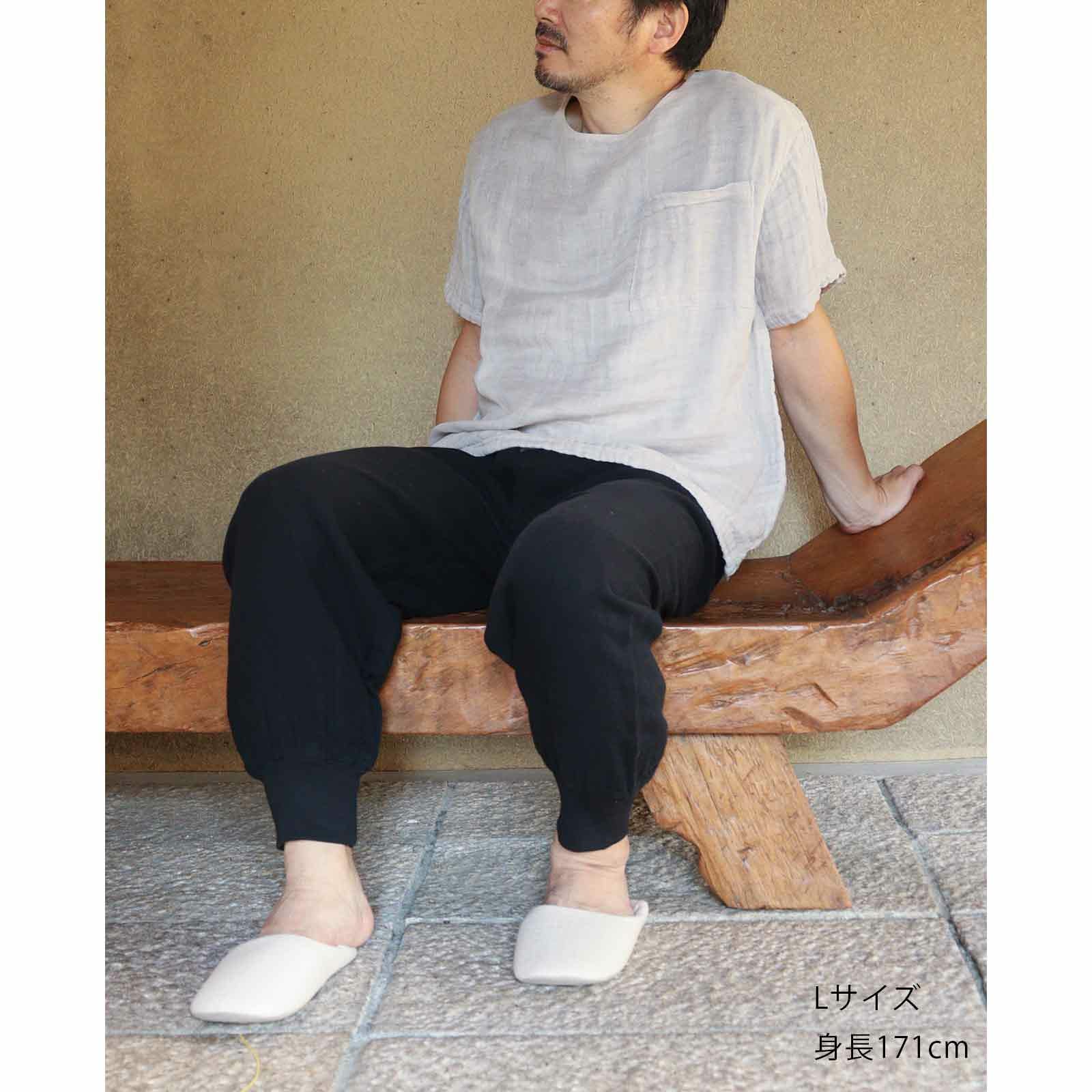 かやベーシックTシャツ(L) / 蚊帳の日常着｜BAN INOUE 公式