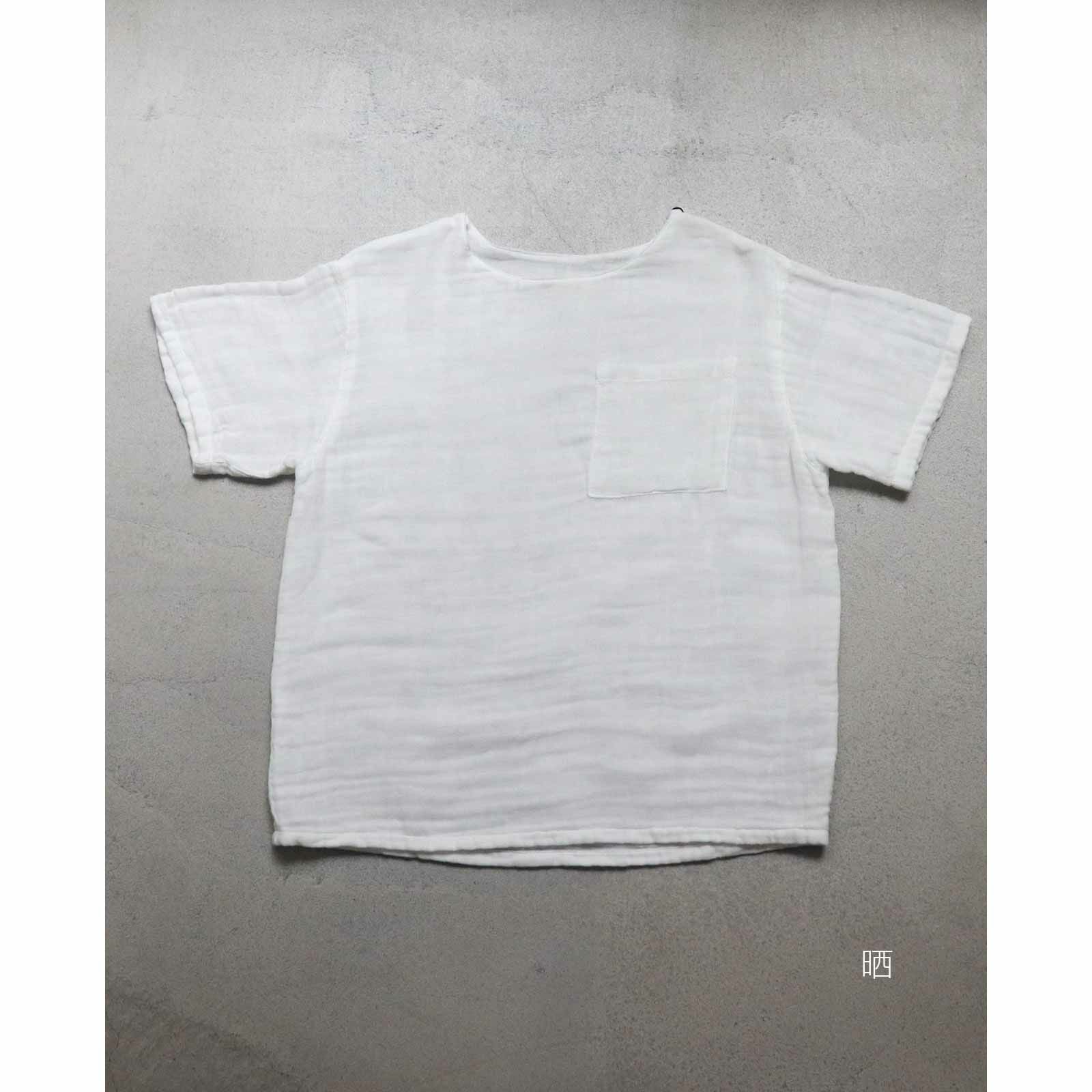 かやベーシックTシャツ(L) / 蚊帳の日常着｜BAN INOUE 公式