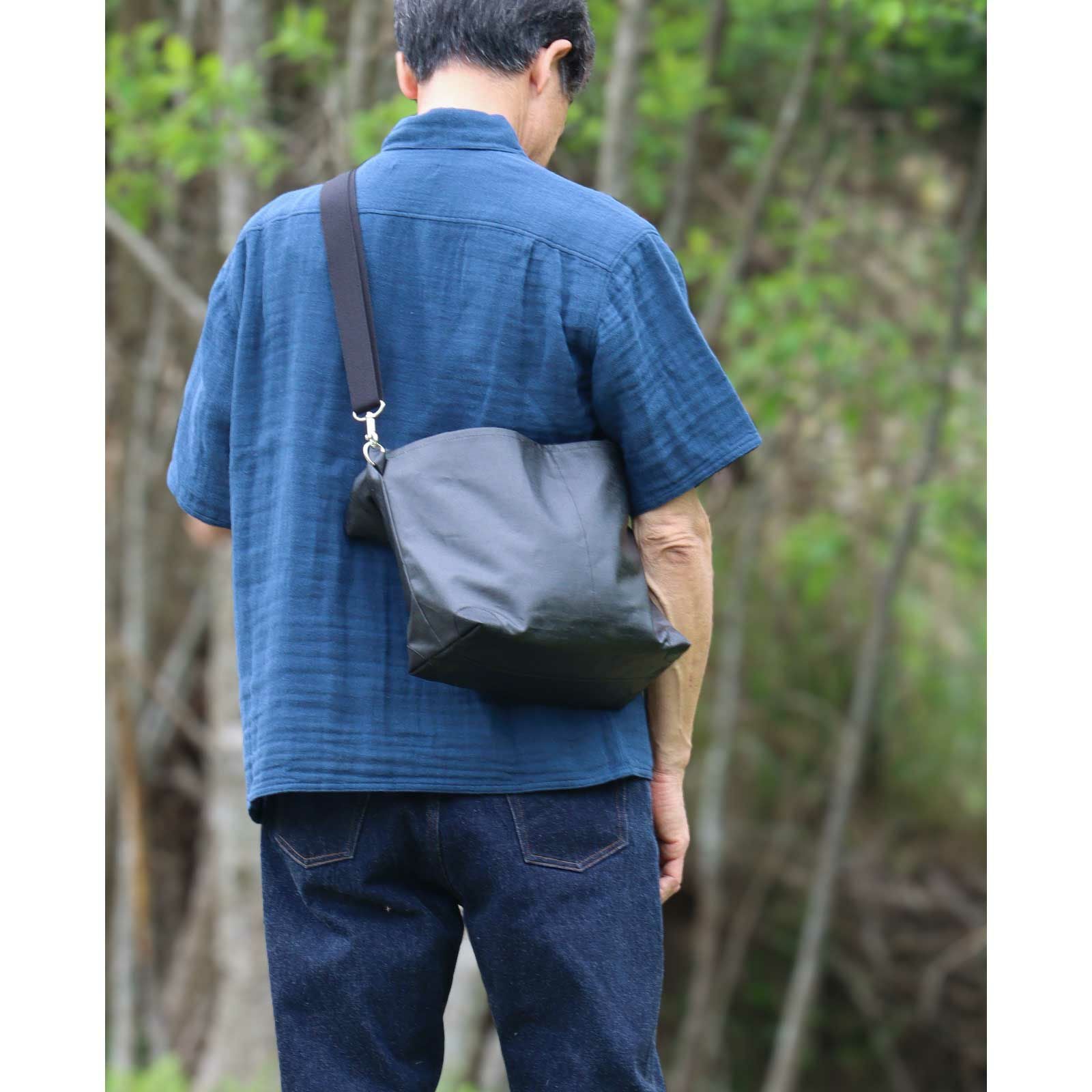 wafu リネンバスケットバッグ 楽天市場】リネン浮織バケツバッグ 送料無料 奈良 蚊帳 麻 リネン 幾何