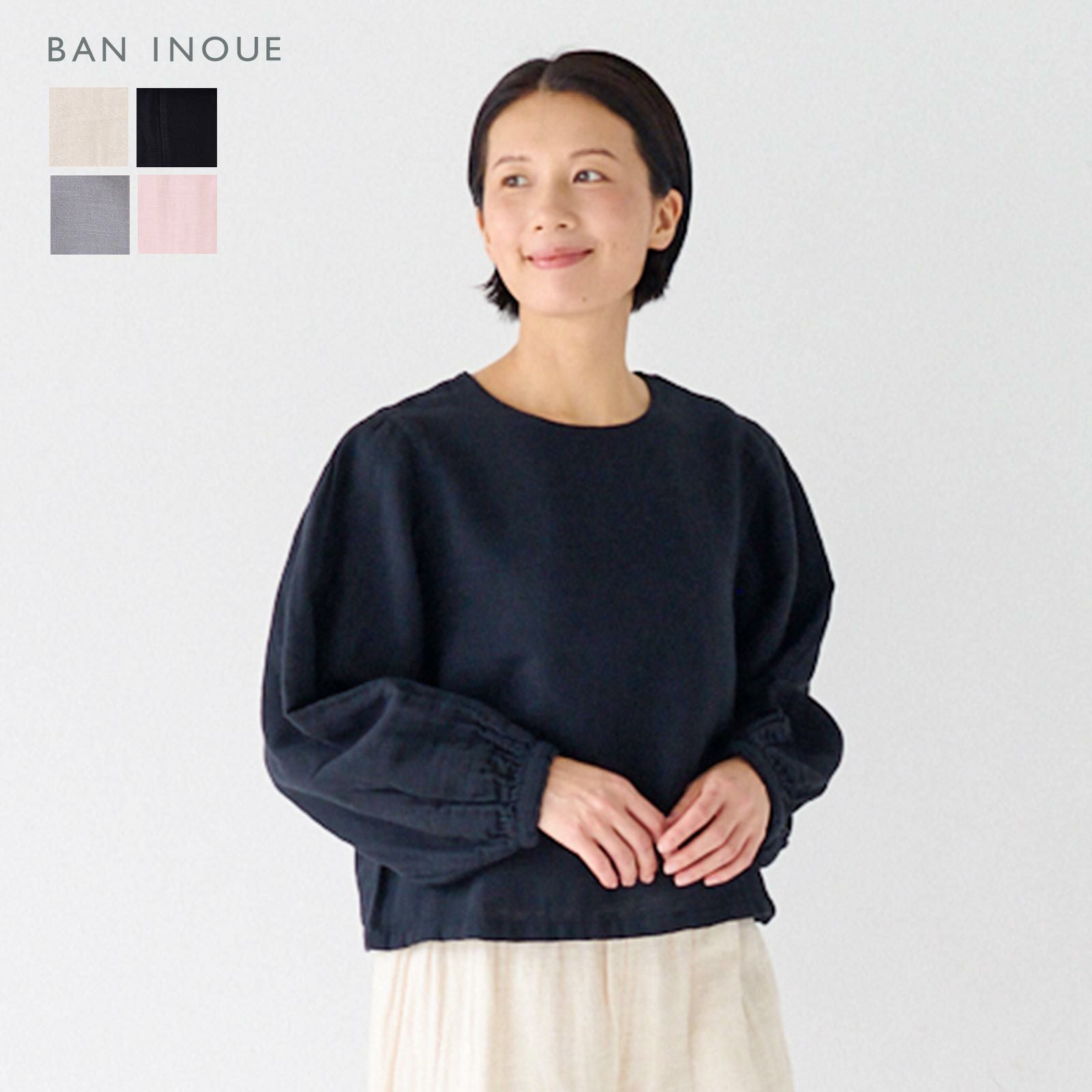 BAN INOUE  スラブベーシックトップス  M スラブベーシックトップス（M）｜BAN INOUE