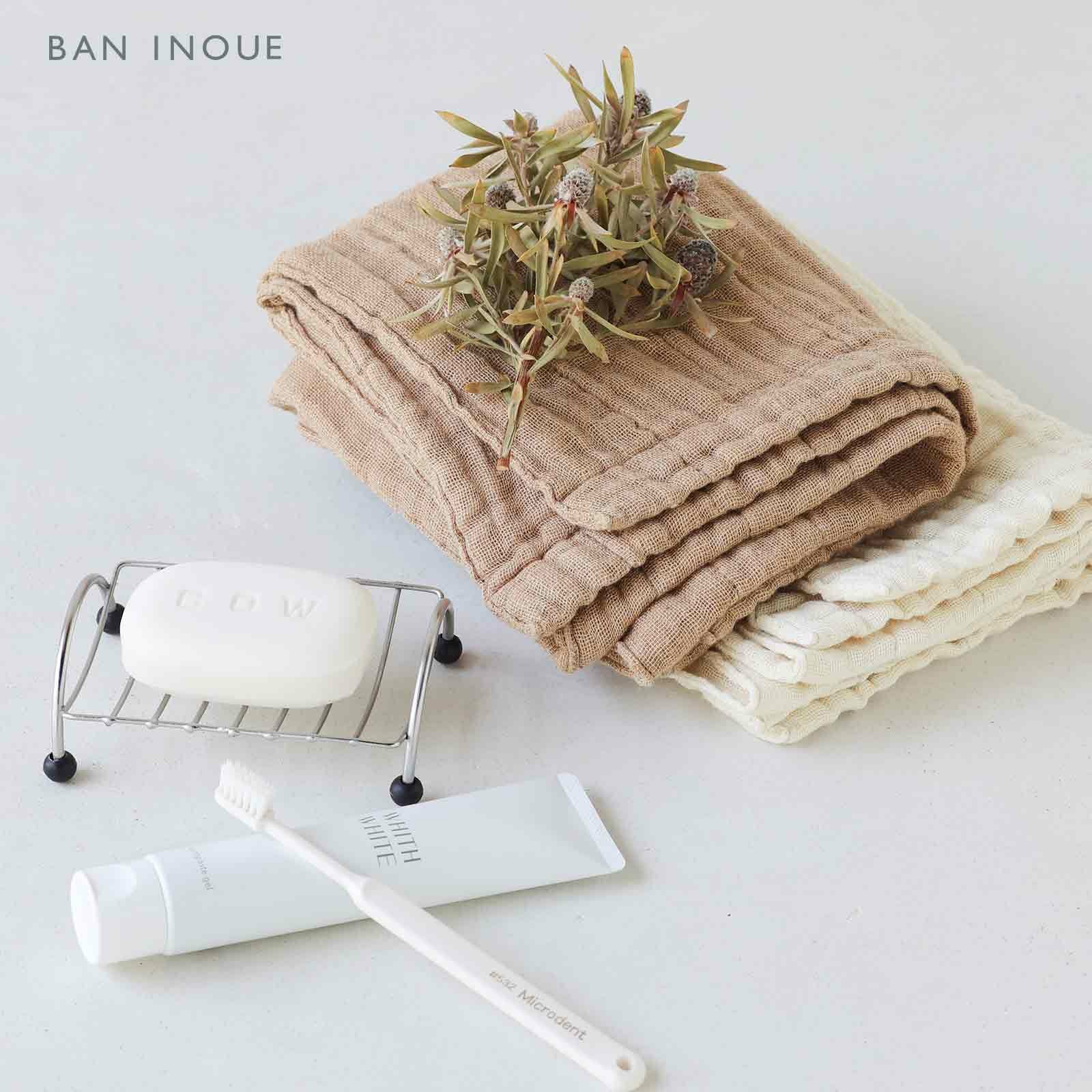 かやオーガニックフェイスタオル｜BAN INOUE 公式