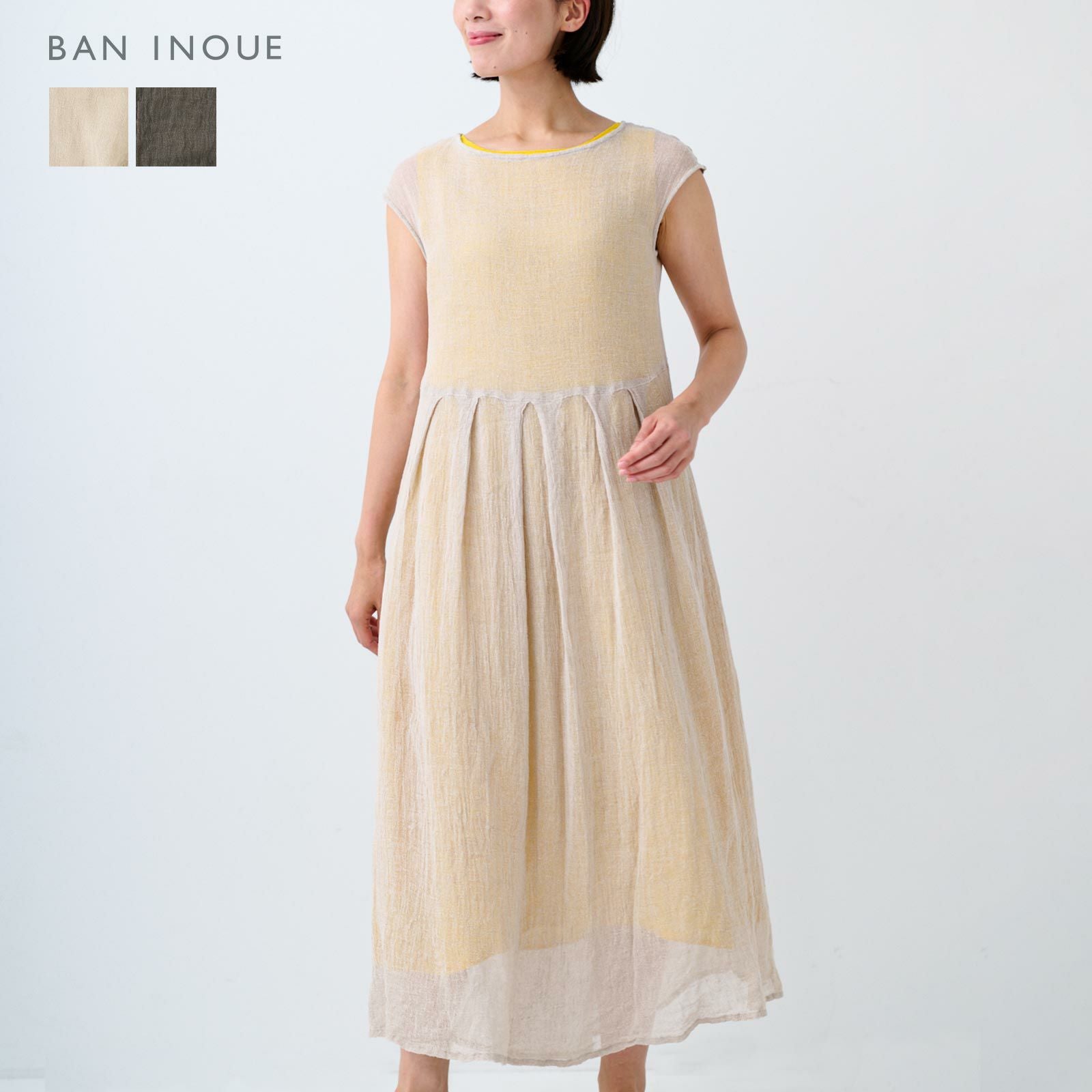 かやツートンチュニック / 蚊帳の日常着｜BAN INOUE 公式